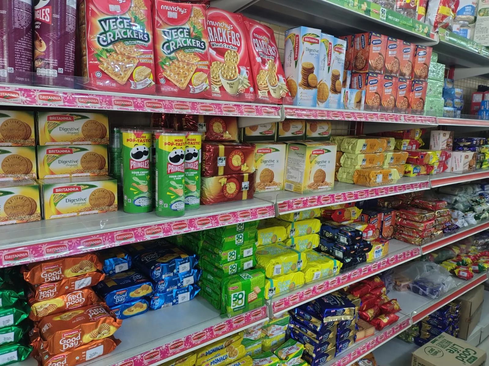 Travel snacks and biscuits