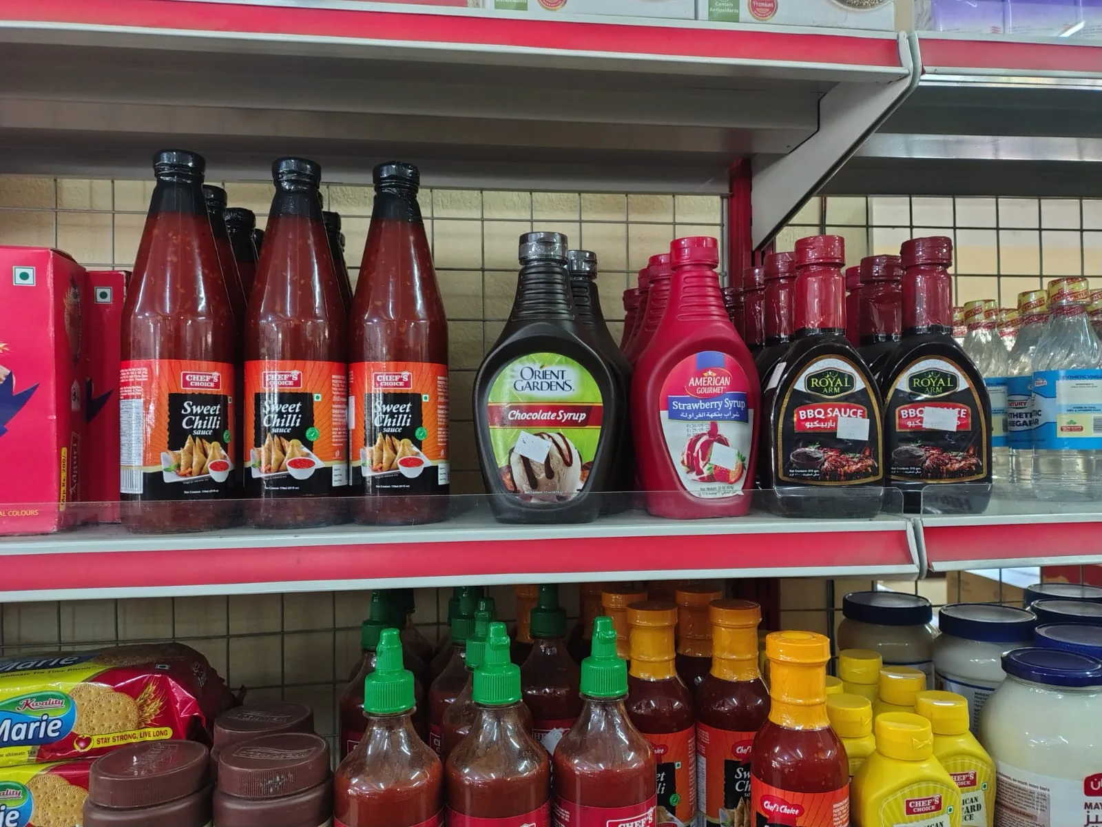 Sauces and condiments